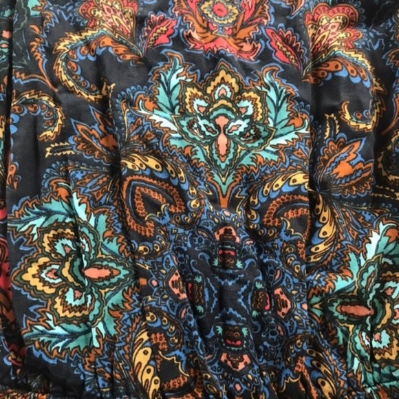 H&M Multi-Color Floral Paisley Patterned Romper - Picture 7 of 10
